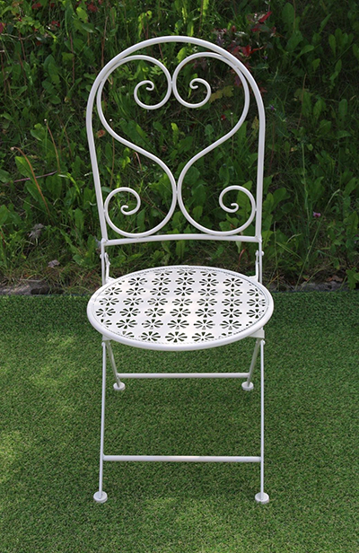 Flower Metal Patio Chair